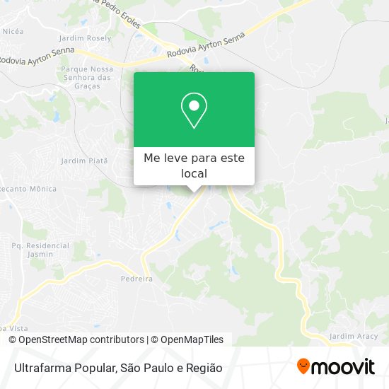 Ultrafarma Popular mapa