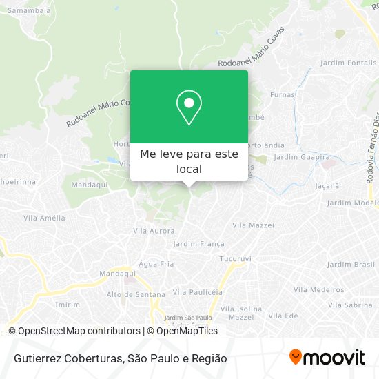 Gutierrez Coberturas mapa