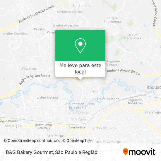 B&G Bakery Gourmet mapa