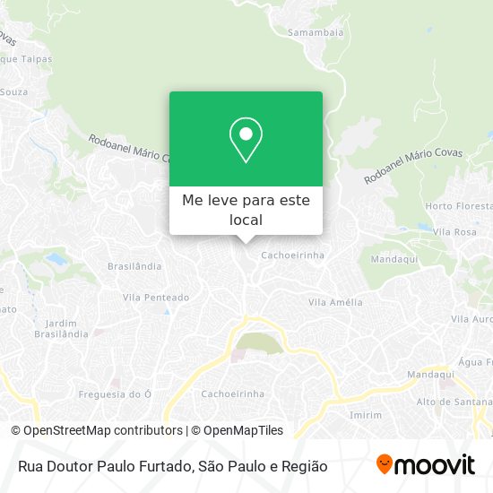 Rua Doutor Paulo Furtado mapa