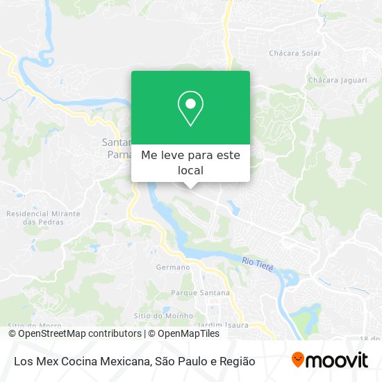 Los Mex Cocina Mexicana mapa