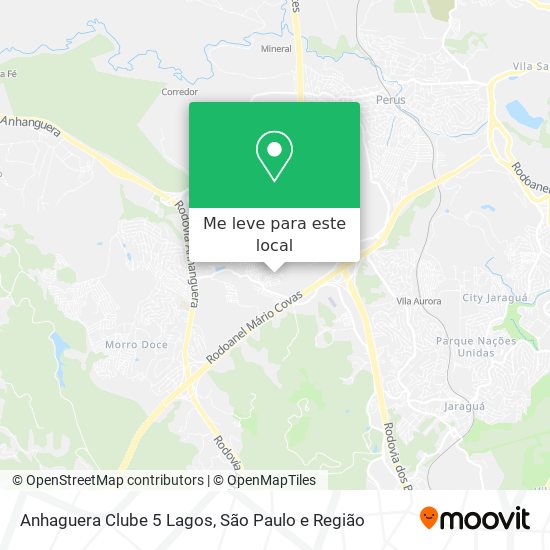 Anhaguera Clube 5 Lagos mapa