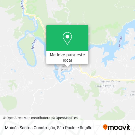 Moisés Santos Construção mapa