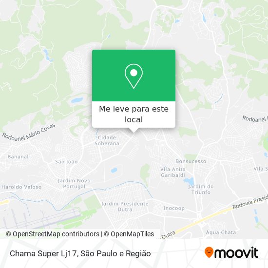 Chama Super Lj17 mapa