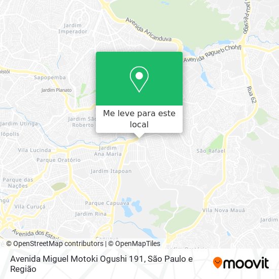 Avenida Miguel Motoki Ogushi 191 mapa