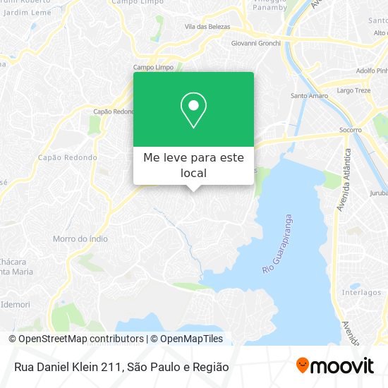 Rua Daniel Klein 211 mapa