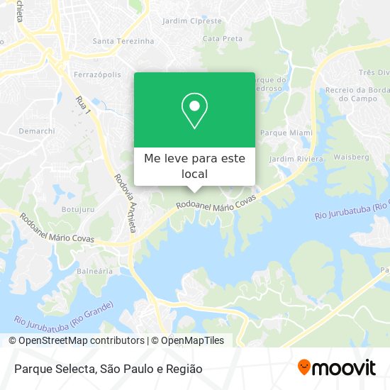 Parque Selecta mapa