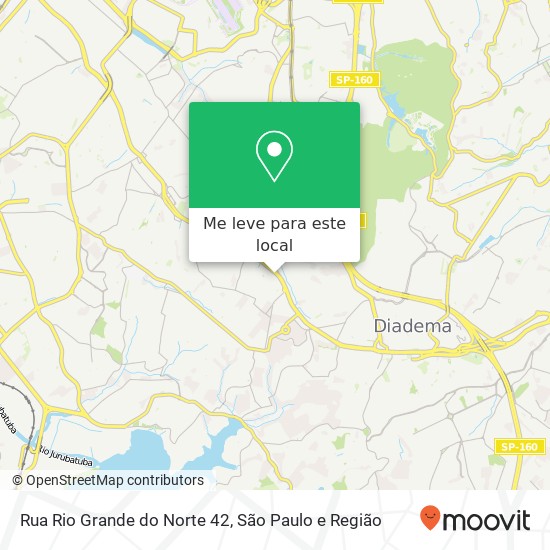 Rua Rio Grande do Norte 42 mapa