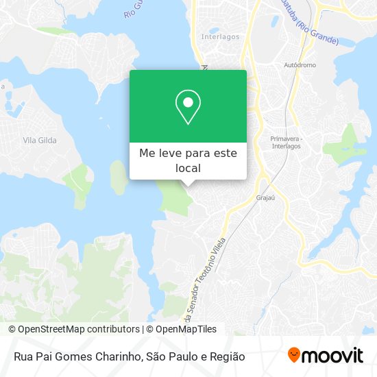 Rua Pai Gomes Charinho mapa