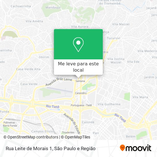 Rua Leite de Morais 1 mapa