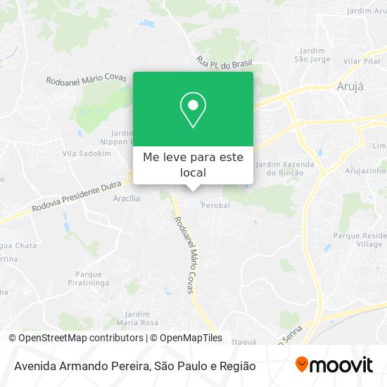 Avenida Armando Pereira mapa
