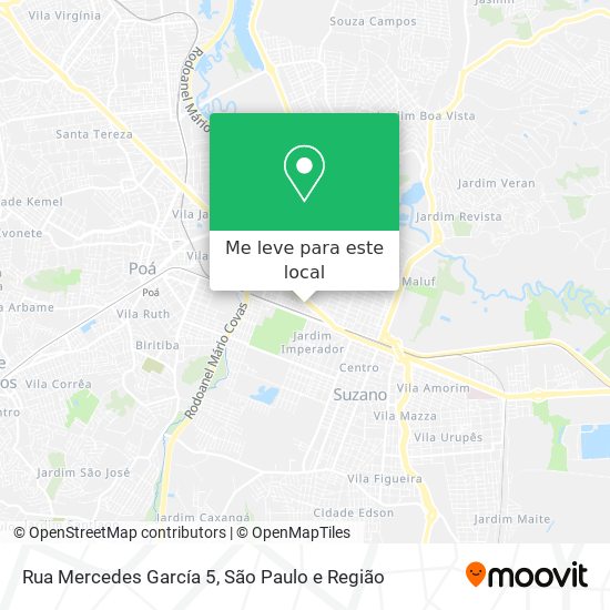 Rua Mercedes García 5 mapa