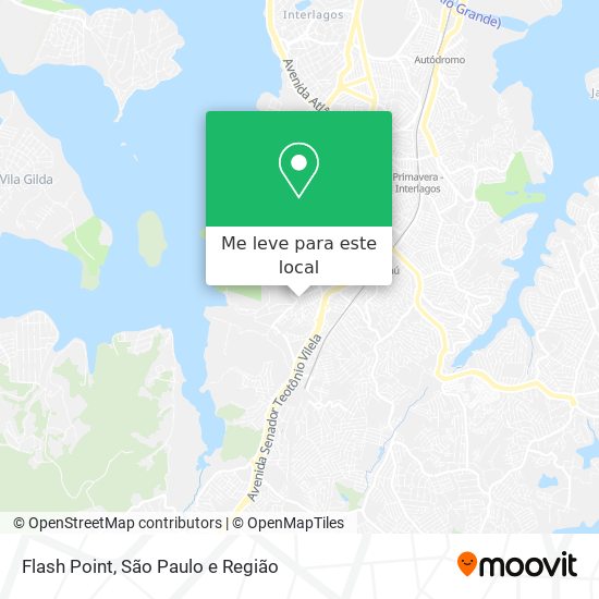 Flash Point mapa