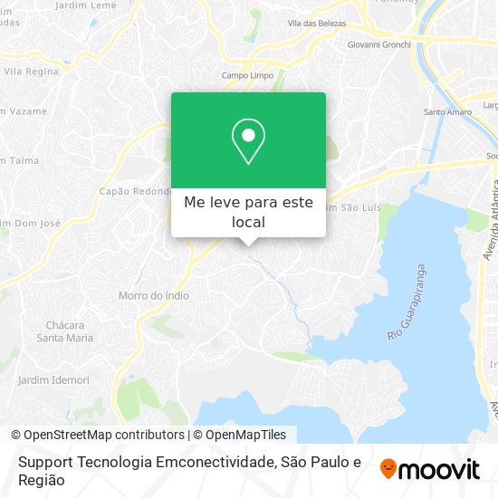 Support Tecnologia Emconectividade mapa