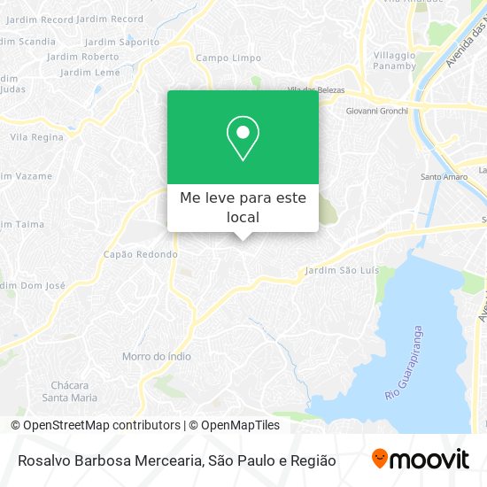 Rosalvo Barbosa Mercearia mapa