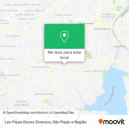Leo Pipas Doces Diversos mapa