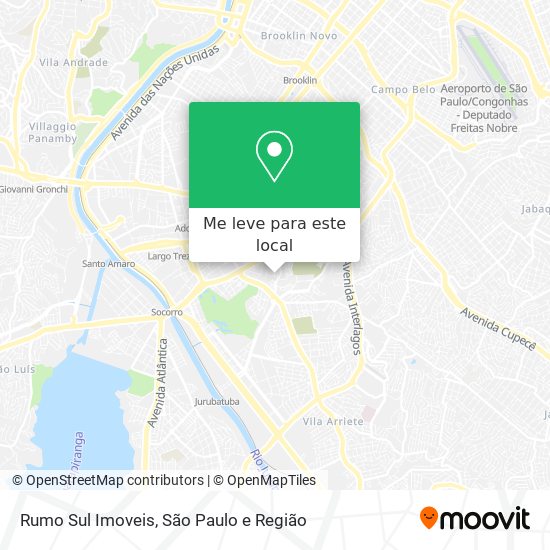 Rumo Sul Imoveis mapa