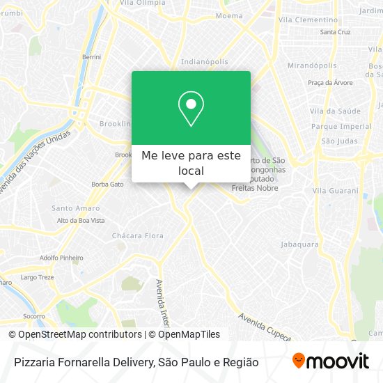 Pizzaria Fornarella Delivery mapa