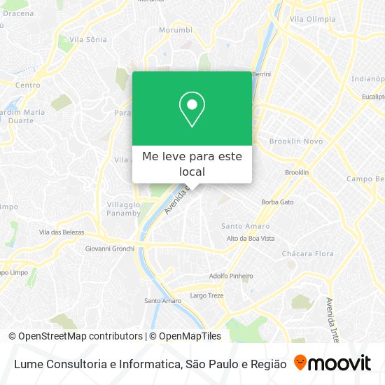 Lume Consultoria e Informatica mapa