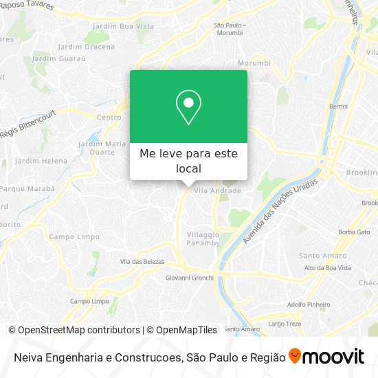 Neiva Engenharia e Construcoes mapa