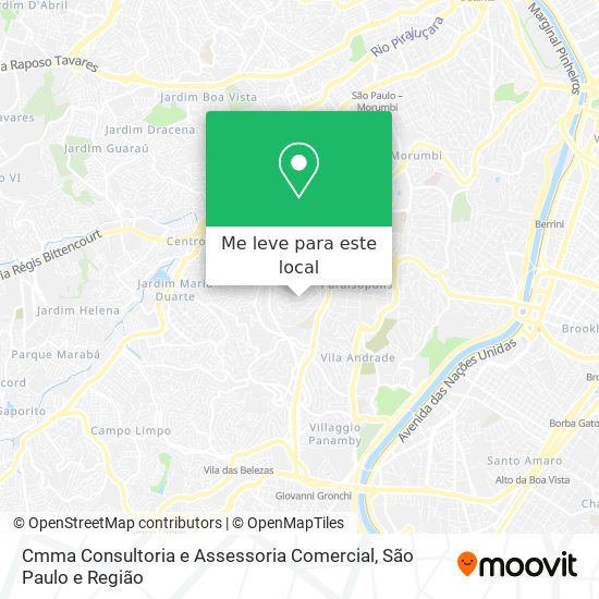 Cmma Consultoria e Assessoria Comercial mapa