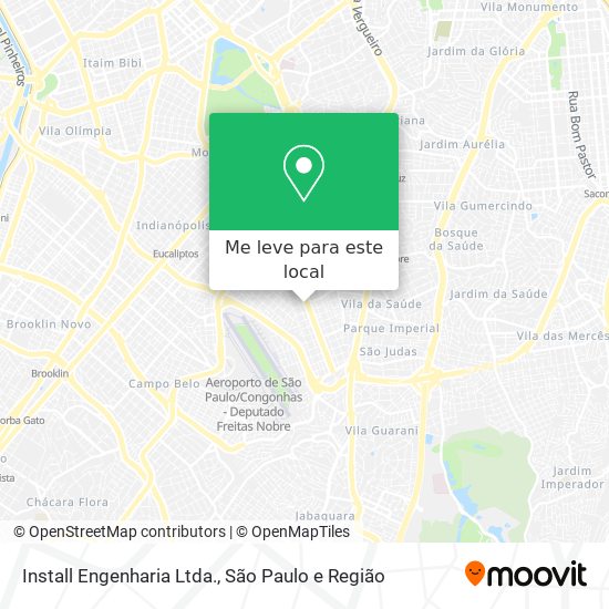 Install Engenharia Ltda. mapa