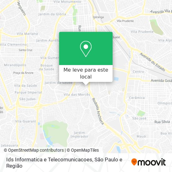 Ids Informatica e Telecomunicacoes mapa