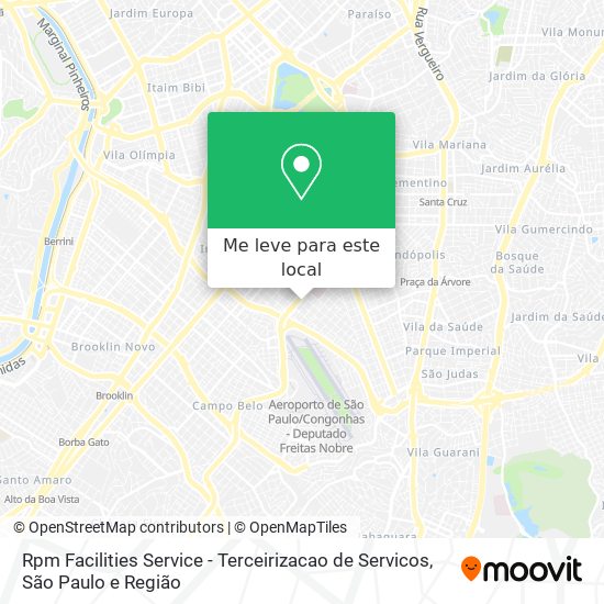 Rpm Facilities Service - Terceirizacao de Servicos mapa