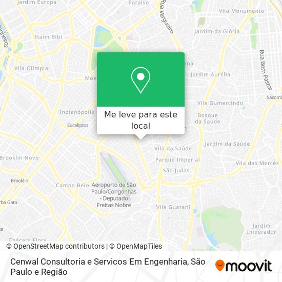 Cenwal Consultoria e Servicos Em Engenharia mapa