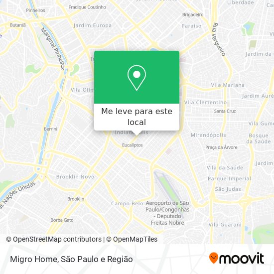 Migro Home mapa