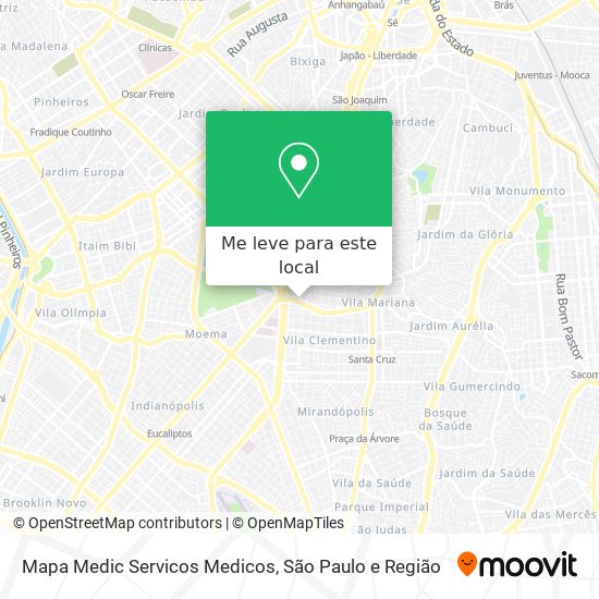 Mapa Medic Servicos Medicos mapa