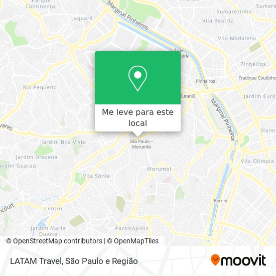 LATAM Travel mapa