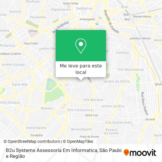 B2u Systems Assessoria Em Informatica mapa