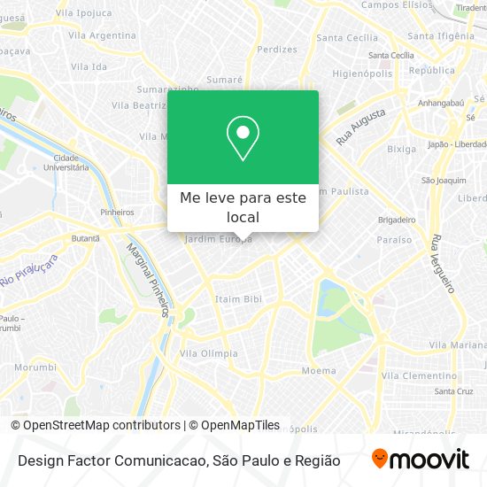 Design Factor Comunicacao mapa