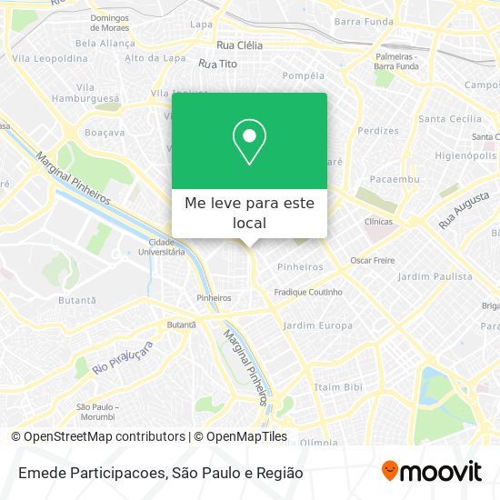 Emede Participacoes mapa