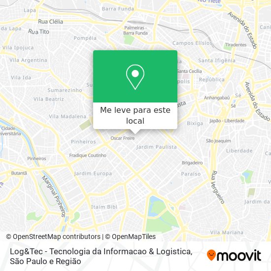 Log&Tec - Tecnologia da Informacao & Logistica mapa