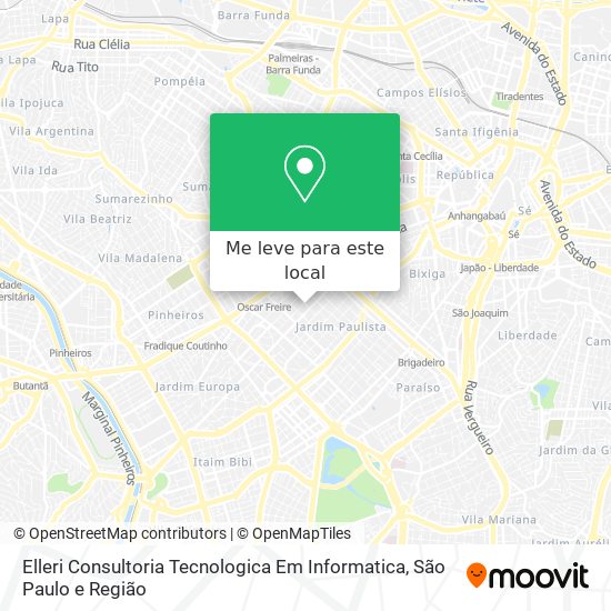 Elleri Consultoria Tecnologica Em Informatica mapa