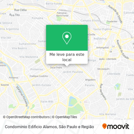 Condominio Edificio Alamos mapa