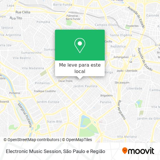 Electronic Music Session mapa