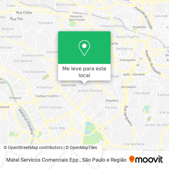 Matel Servicos Comerciais Epp. mapa