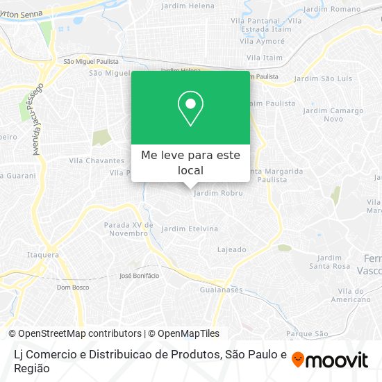 Lj Comercio e Distribuicao de Produtos mapa