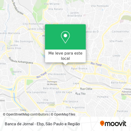 Banca de Jornal - Ebp mapa