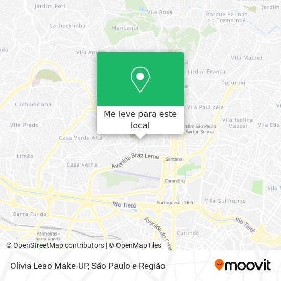 Olivia Leao Make-UP mapa