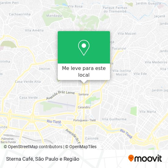 Sterna Café mapa
