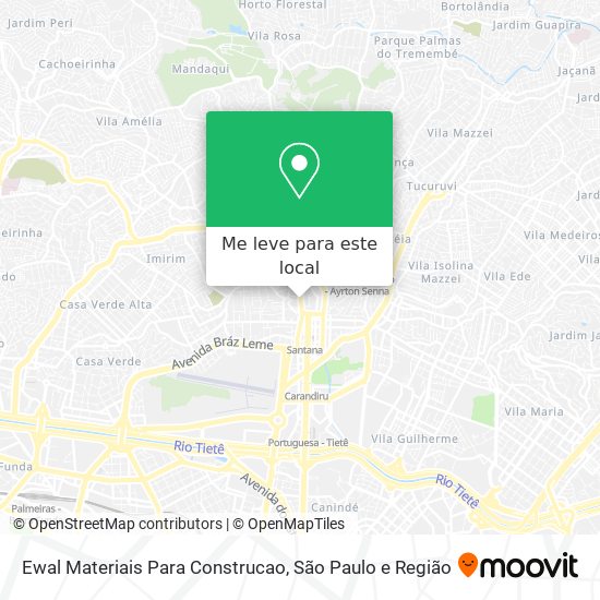 Ewal Materiais Para Construcao mapa