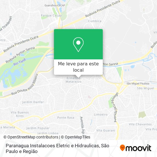 Paranagua Instalacoes Eletric e Hidraulicas mapa