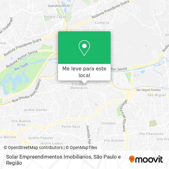 Solar Empreendimentos Imobiliarios mapa