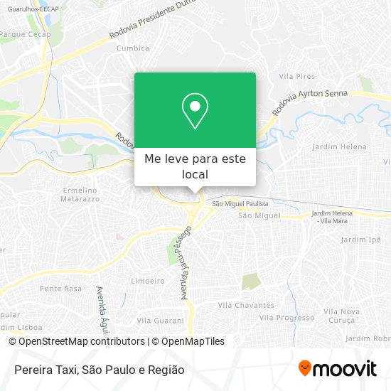 Pereira Taxi mapa