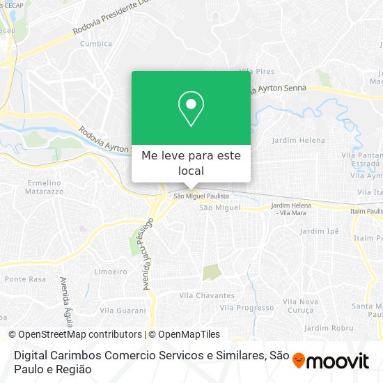 Digital Carimbos Comercio Servicos e Similares mapa