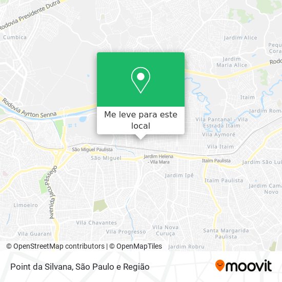 Point da Silvana mapa